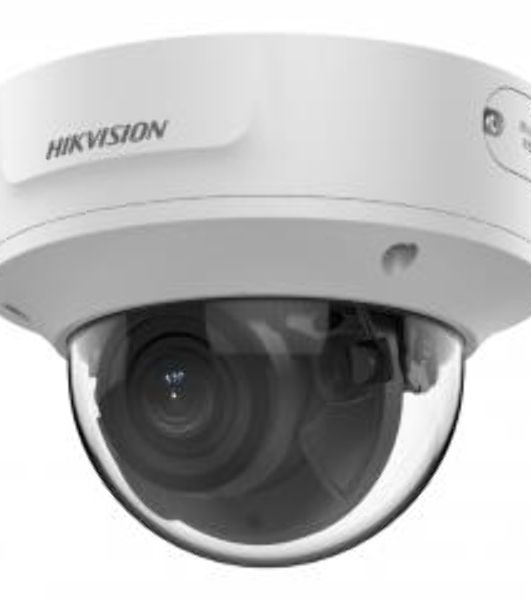 Уличная купольная IP-камера Hikvision 8Мп с EXIR-подсветкой до 40м и технологией AcuSense1/2,8" Progressive Scan CMOS; вариообъектив 2.8-12мм; угол обзора 108°~30°; механический ИК-фильтр; 0.005лк@F1
