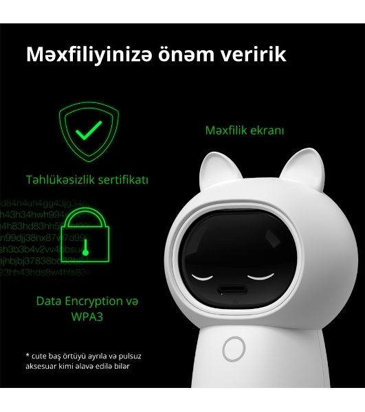 Камера AQARA Camera Hub G3/Камера+ управления/Управление жестами/Камера 360/2K 2304х1296p/Протокол связи:Zigbee/WiFi/Питание:USB-C/белый CH-H03