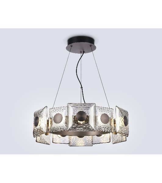 Светильник Ambrella light LH31024 GR/SM серый/дымчатый 56W 3000K D570*150
