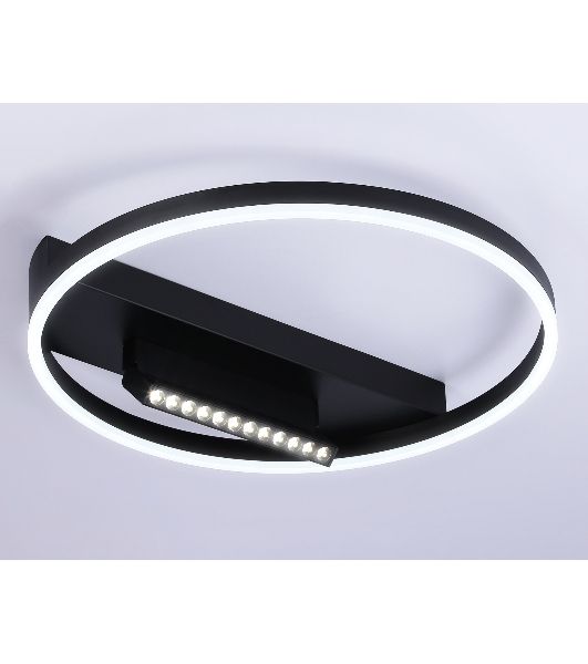 Светильник Ambrella light FL51458/1+1 BK черный 60W 3000K-6400K+4200K D500*110 (ПДУ РАДИО 2.4G)