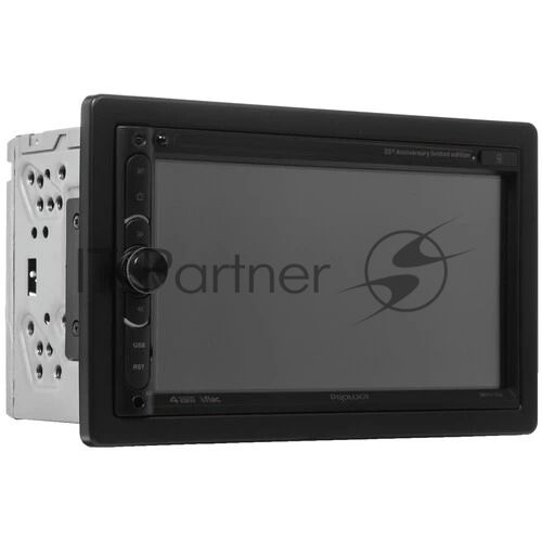 Автомагнитола Prology MPV-320, 2 DIN, 6.9", Bluetooth, USB Type-A, AUX, пульт ДУ