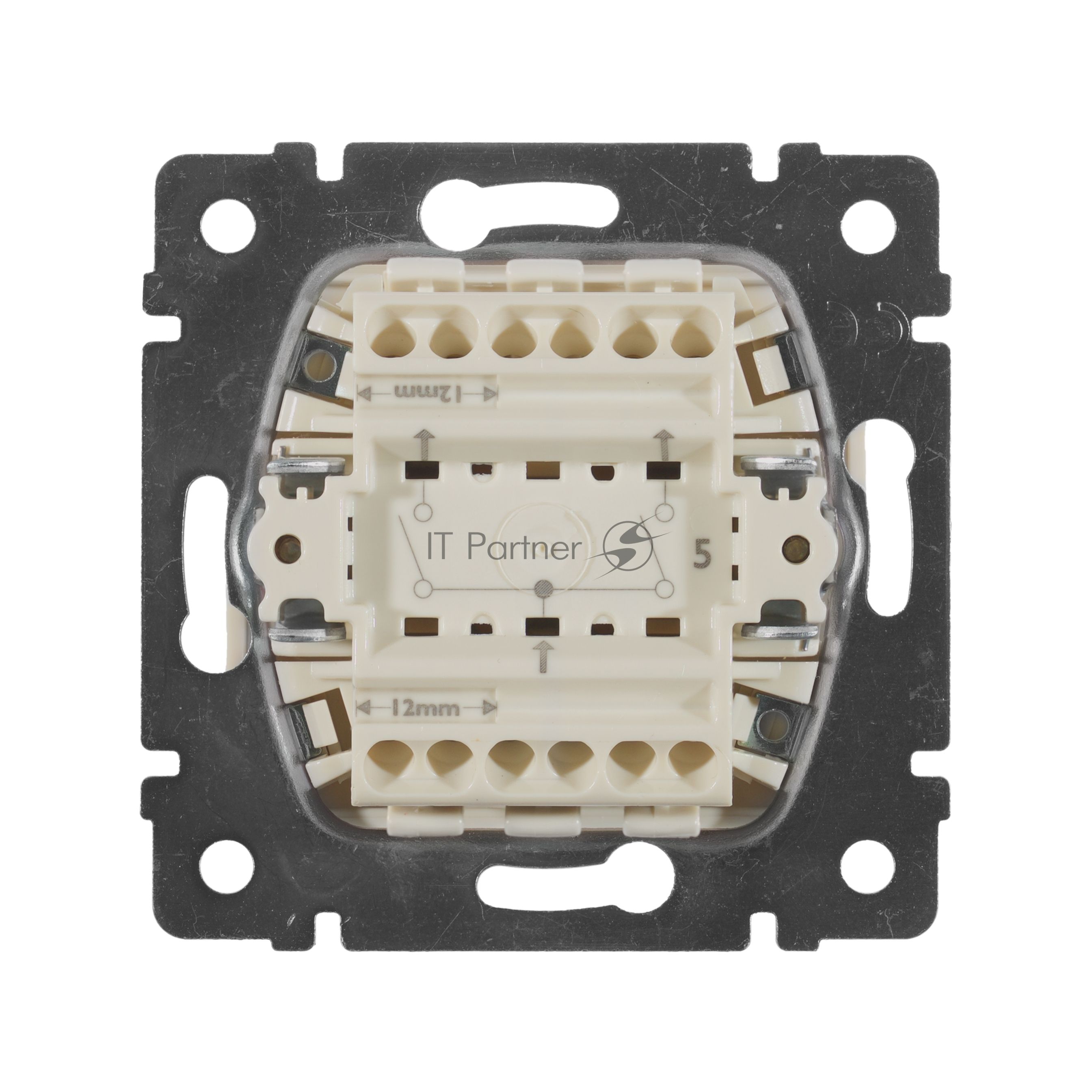Выключатель Legrand 774305 Valena двухклавишный 10 AX(слоновая кость)