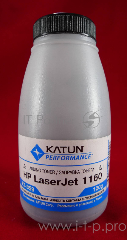 Тонер HP LJ 1160/1320 (фл.120г.) Katun фас России