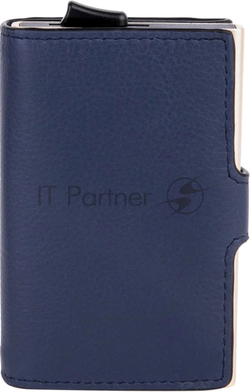 Картхолдер Piquadro Lyra PP5649W92R/BLU4 синий, натуральная кожа