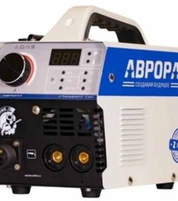Сварочный полуавтомат Аврора Стандарт 140 инвертор FLUX, MMA, TIG-Lift, 2.77 кВт