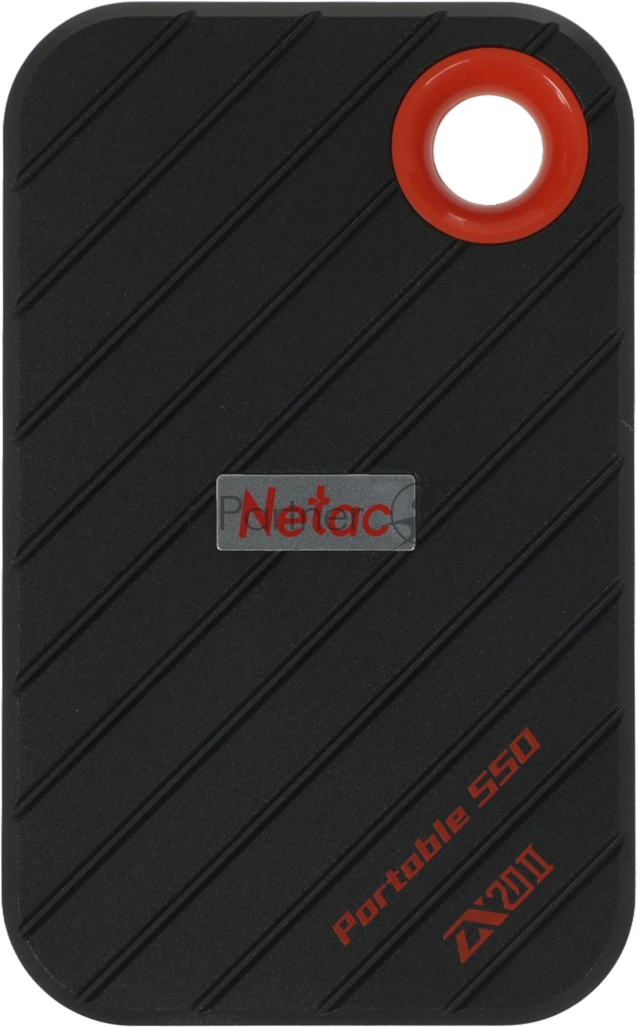 Внешний SSD Netac ZX20 II, 2TB, USB 3.2 Gen 2 Type-C, R/W 2000/1800, черный