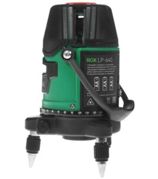 Лазерный построитель плоскостей RGK LP-64G дальность: 30/70 м, точность мм/м 1/5