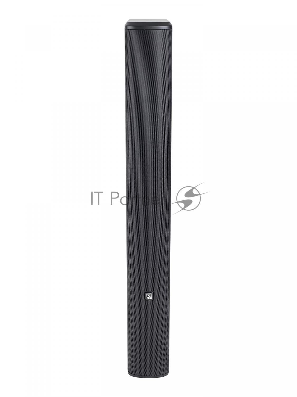 Звуковая колонна Intrend ITSPK-CL425T-B пассивная, 4x2.5", 8 Ом / 100V (100Вт), SPL 113dB, 106Hz-20kHz, 120°x20° (HхV), вес 3.5кг, цвет черный, крепление в комплекте, (цена за 1шт., в упаковке 2 шт.)