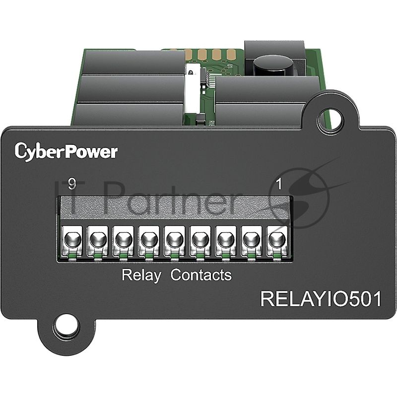 Релейная карта управления CyberPower RELAYIO501/Dry contact relay card for OL, OLS, PR, OR series UPSs, 0.54x0.36x0.76m., 0.052kg.
