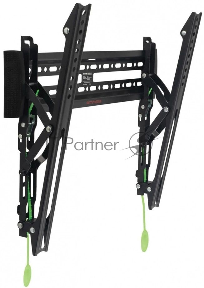 Кронштейн Arm media PLASMA-14 черный Кр. стал. наст. для TV 26"-65", max 50 кг, 1 ст св., нак. 0°-12° от ст. 37 мм, max VESA 400x400 мм.