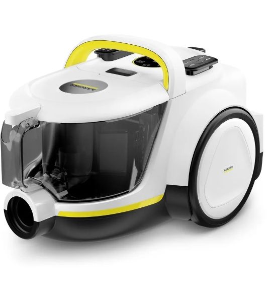 Пылесос Karcher VCC 6 CycloneX белый/черный, 800 Вт, уборка сухая, пылесборник контейнер 1,5 л