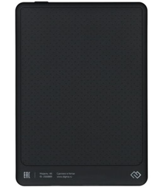 Электронная книга Digma P6 6" E-Ink Kaleido 1072x1448 Touch Screen 1.8Ghz 3072/32Gb/SD/microSDHC темно-серый