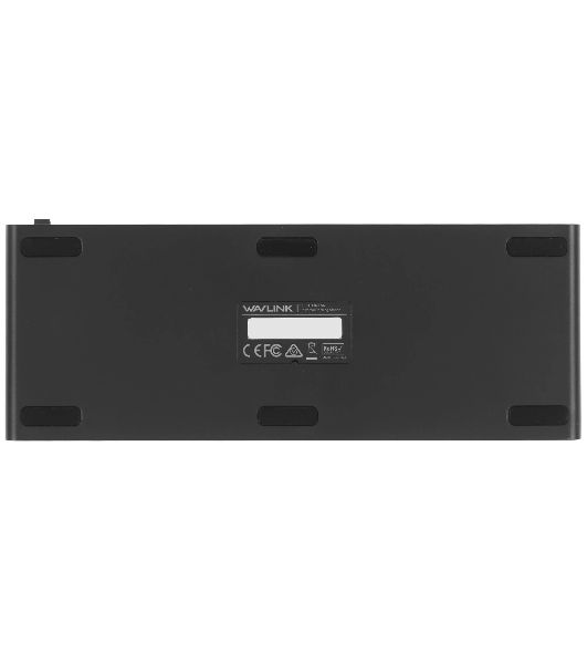 Док-станция WAVLINK WL-UG69DK1, USB Type-C, DisplayPort/HDMI/RJ-45/USB Type-C/Jack 3.5mm, USB
