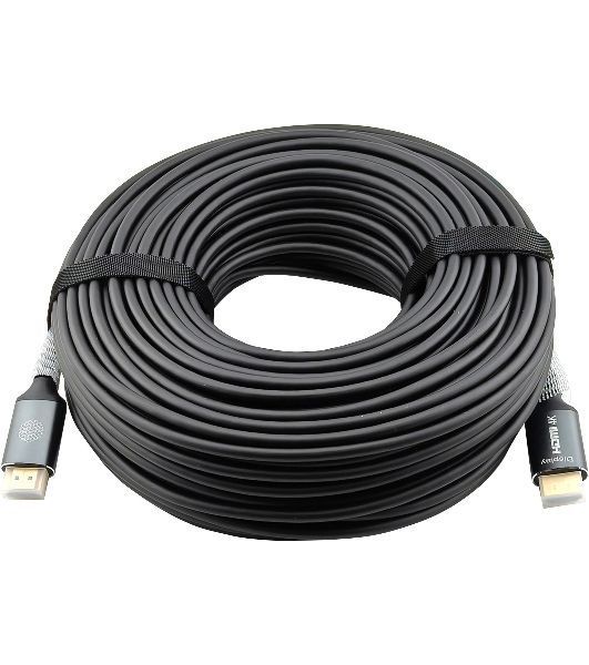 Кабель аудио-видео Cactus CS-HDMI-AOC-2-70 HDMI (m)/HDMI (m) 70м. позолоч.конт. черный