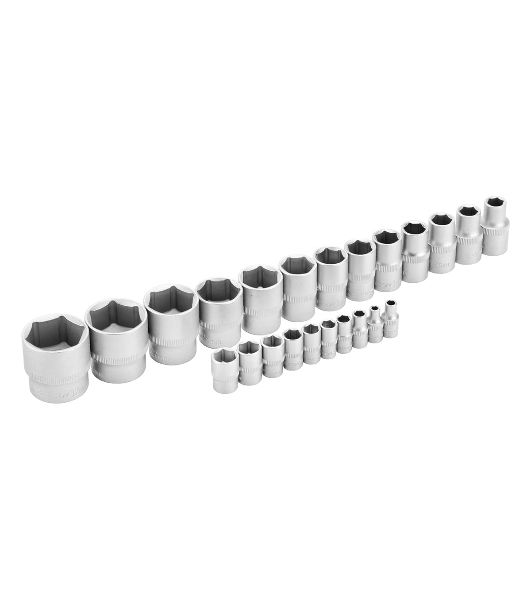Набор инструментов, 1/2", 1/4", пластиковый кейс 76 предметов MTX