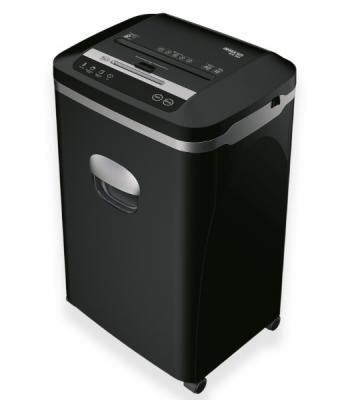 Шредер Office Kit SA80 2x10 (секр.P-5)/фрагменты/80лист./20лтр./скрепки/скобы/пл.карты/CD