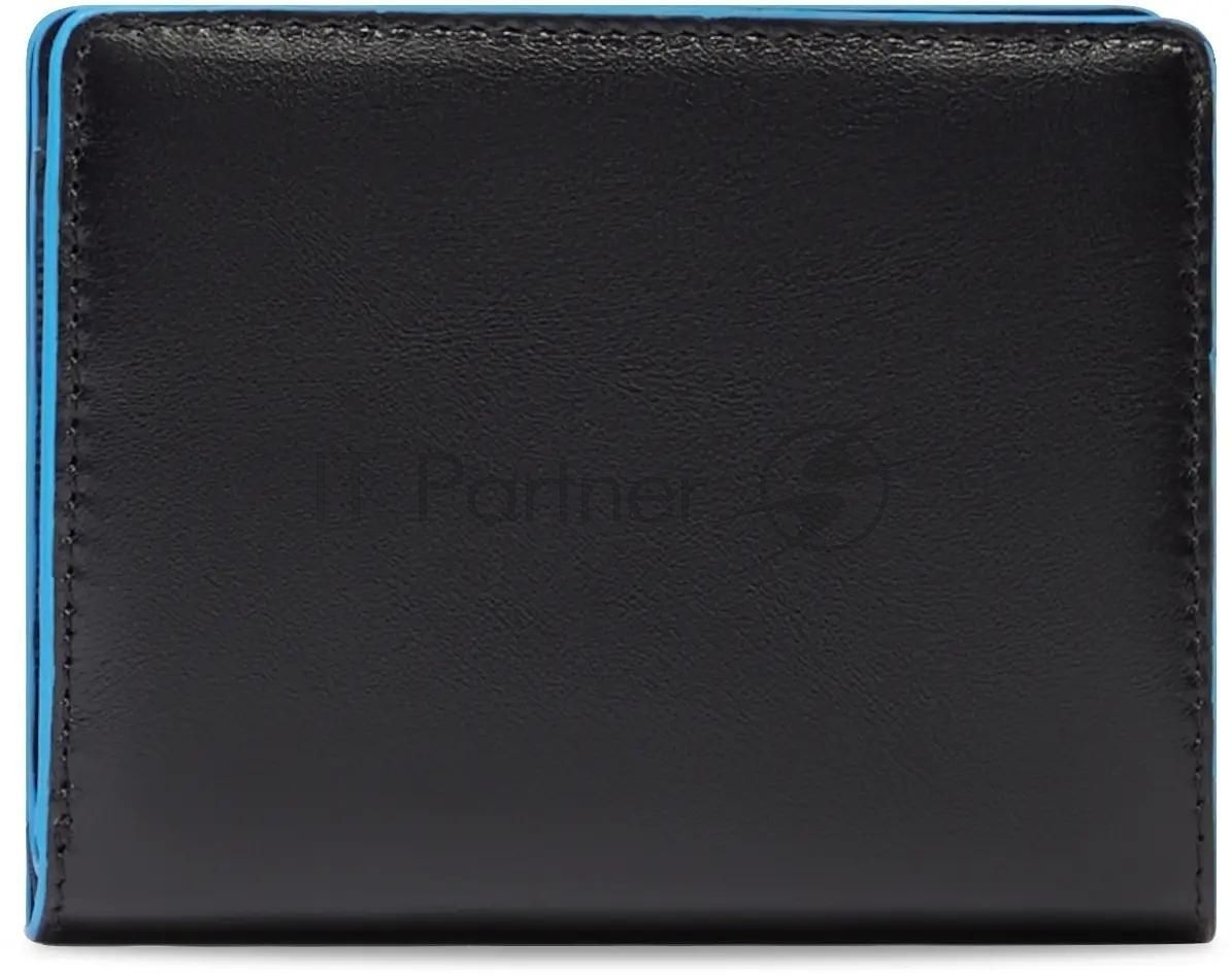 Кошелек женский Piquadro Blue Square PD6660B2R/N черный натур.кожа