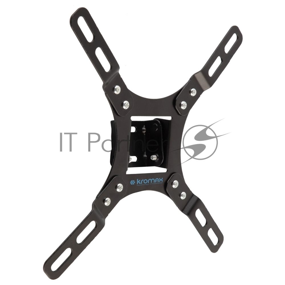 Кронштейн для телевизора Kromax VEGA-8 черный 15"-42" макс.15кг настенный наклон