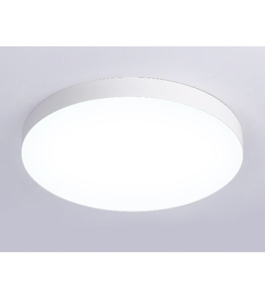 Потолочный светодиодный светильник Ambrella light FV5536 WH белый LED 90W 4200K D600*58 (Без ПДУ)