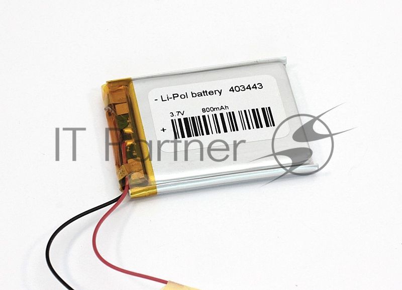 Аккумулятор Li-Pol (батарея) 4x34x43мм 2pin 3.7V/430mAh
