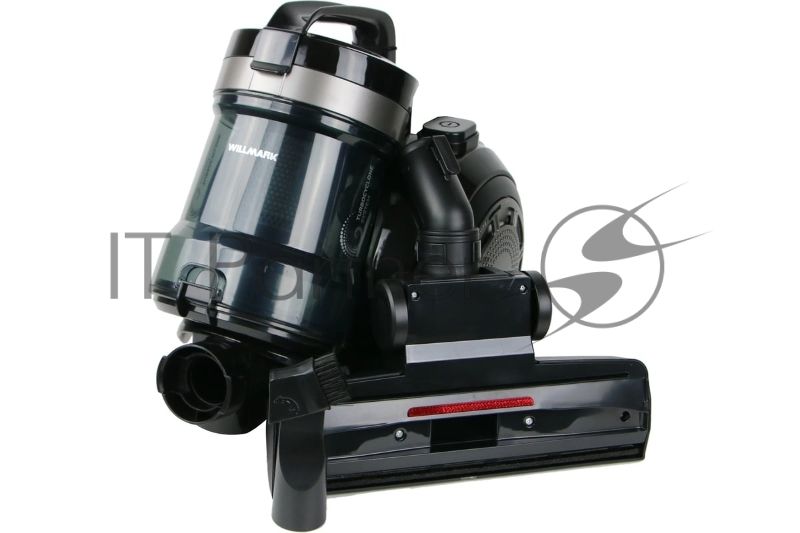 Пылесос WILLMARK VC-2298CYM (циклон,конт.2л,металл.телескоп.трубка,ТУРБО щетка,1800Вт)