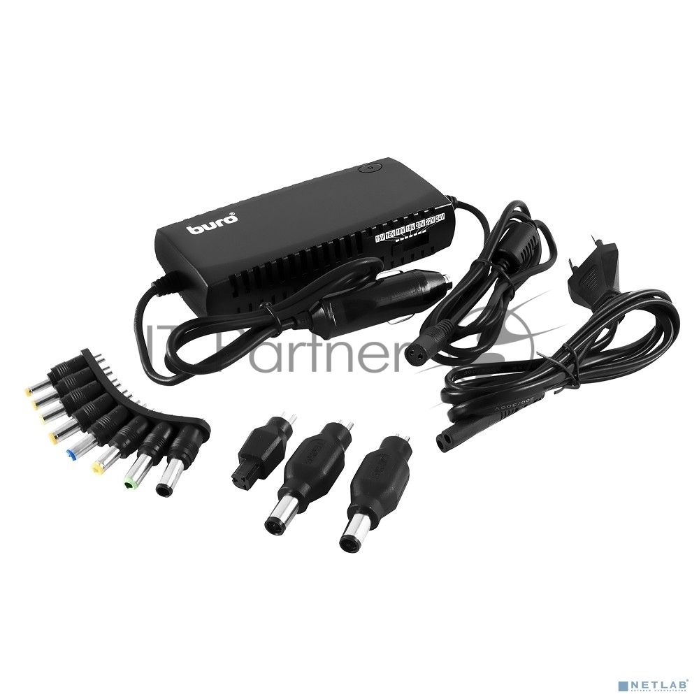 Блок питания Buro BUM-1200C120 ручной 120W 15V-24V 8-connectors 6A 1xUSB 1A от прикуривателя