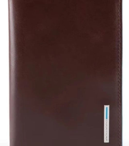 Обложка для паспорта Piquadro Blue Square PP5255B2/MO, коричневый, натур.кожа