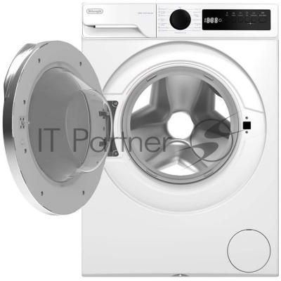 Стиральная машина DeLonghi DWM 1135 VI ALICIA белый, загрузка фронтальная 10,5 кг, 1400 об/мин., класс: А