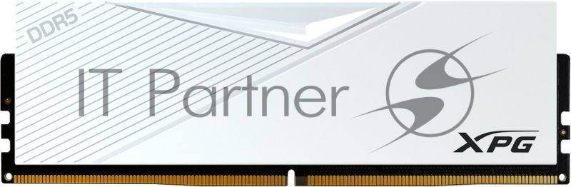 Оперативная память XPG Lancer, DDR5, 64GB (2x32GB), 6000MHz, CL30, DIMM, с радиаторами, белый
