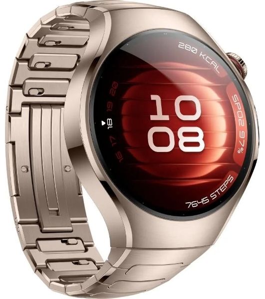 Умные часы Huawei Watch 5 Soc-L29M, 1.38" LTPO AMOLED, Wi-Fi, Bluetooth, NFC, IP69, песочный / бежевый / золотистый