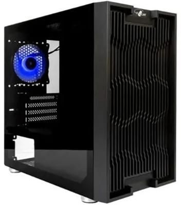Компьютерный корпус Minitower mATX Eurocase 00-01003410 M07 3ARGb черный без БП закаленное стекло USB 3.0