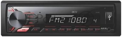 Автомагнитола ACV AVS-811R, 1 DIN, USB Type-A, AUX, съёмная панель