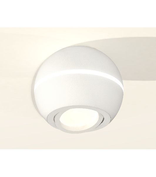 Светильник Ambrella Light XS1101020 SWH белый песок MR16 GU5.3 LED 3W 4200K (C1101, N7001)