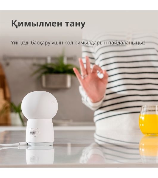 Камера AQARA Camera Hub G3/Камера+ управления/Управление жестами/Камера 360/2K 2304х1296p/Протокол связи:Zigbee/WiFi/Питание:USB-C/белый CH-H03
