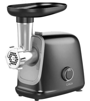 Мясорубка электрическая Candy CG-104 черный, 1800 Вт, 2.0 кг/мин, реверс, защита от перегрузки, насадки - 5