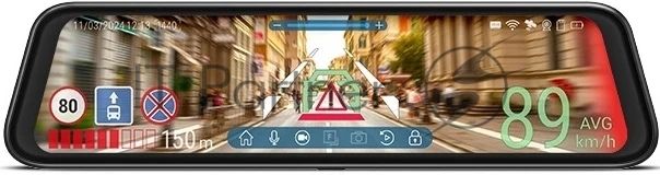 Видеорегистратор Navitel MR750 Smart серый 2Mpix 1440x2560 1440p 150гр. NTK96580-2K