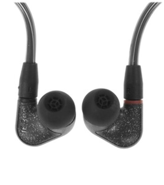 Проводные наушники Sennheiser IE 300 черный, внутриканальные, Jack 3.5 мм