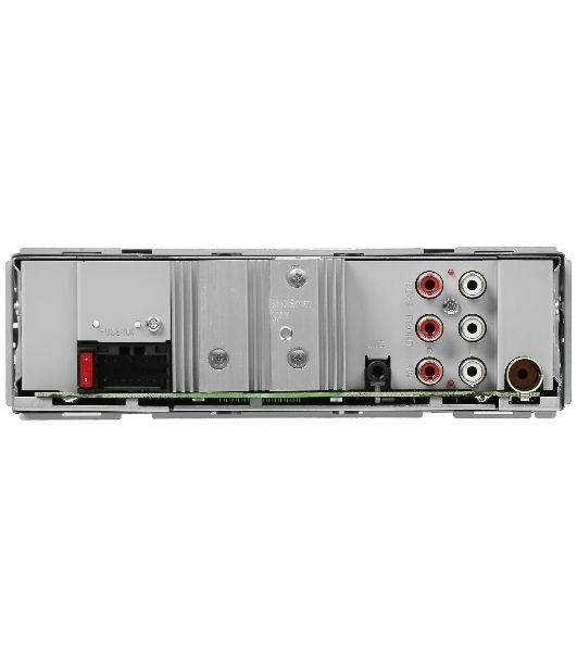 Автомагнитола Kenwood KMM-BT408, 1 DIN, Bluetooth, USB Type-A, AUX, съёмная панель