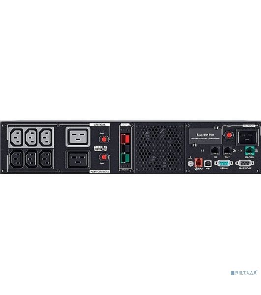 Источник бесперебойного питания CyberPower PR3000ERTXL2UA/3000 ВА/3000 Вт/8xIEC 320 C13 / C19, 6x IEC C13 + 2x IEC C19