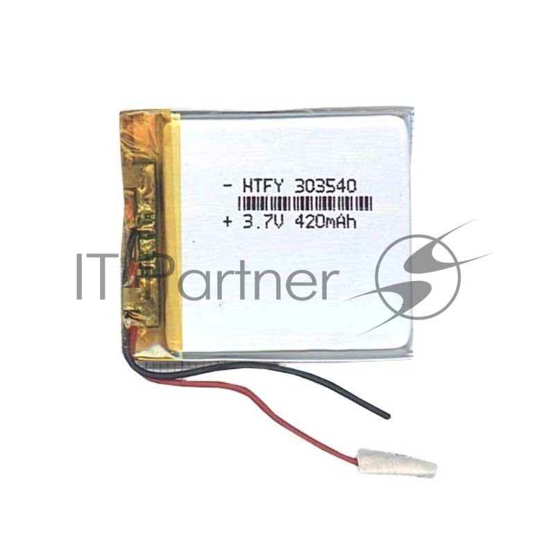 Аккумулятор Li-Pol (батарея) 3x35x40мм 2pin 3.7V/420mAh