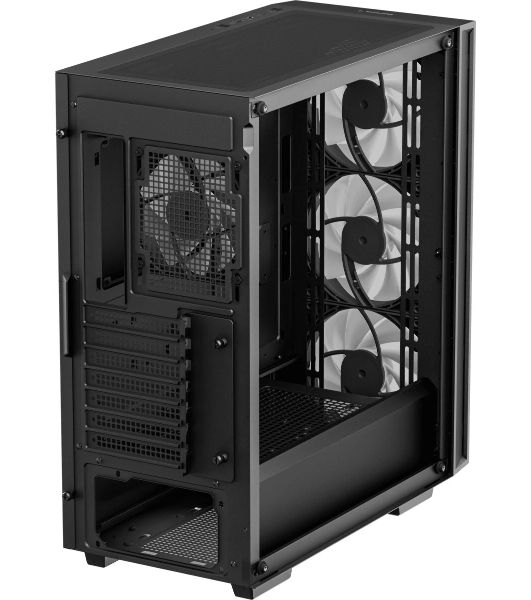 Корпус DeepCool MATREXX 55 V4 C Black, Midi-Tower, чёрный, 1 x 120 мм, 3 x 140 мм