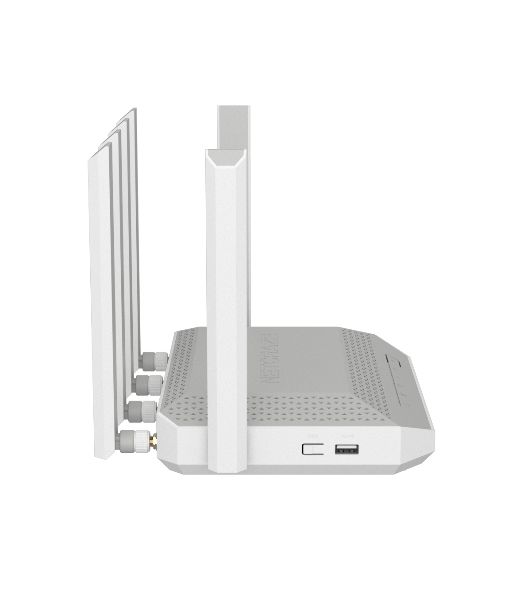 Мультигигабитный интернет-центр Netcraze Hero 5G (NC-4110) с модемом 5G, двумя слотами для SIM-карт, Mesh Wi-Fi 6 AX3000, Smart-коммутатором 1×2.5G и 4×1G, многофункциональными портами USB 3.0 и 2.0