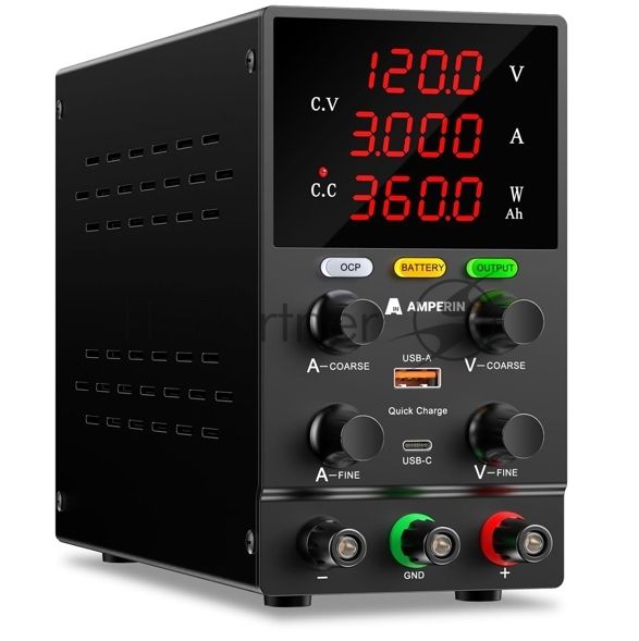 Лабораторный блок питания Amperin AI-CW1203 120V, 3A