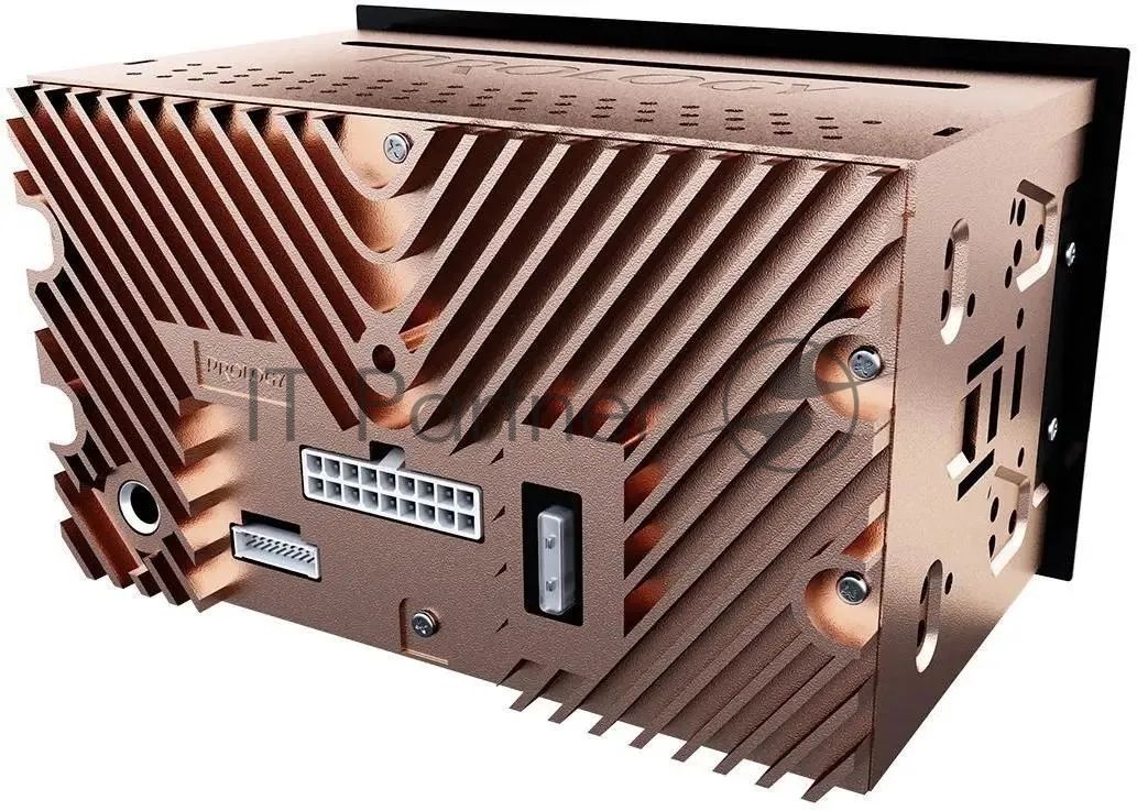 Автомагнитола Prology PRM-120, 2 DIN, Bluetooth, USB Type-A, AUX, пульт ДУ