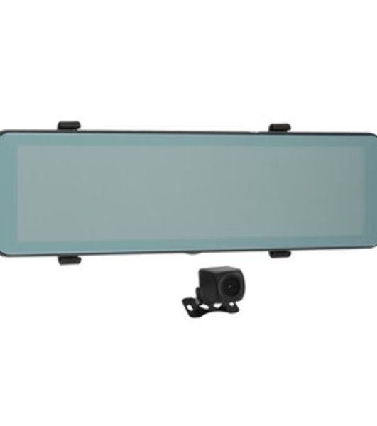 Видеорегистратор TrendVision CarPlay Mirror, 3840x2160, 11", с камерой заднего вида, G-сенсор, датчик движения