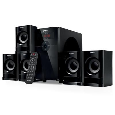 Компьютерная акустика SVEN АС HT-201, черный (80 Вт, Bluetooth, пульт, дисплей, FM, USB, SD) Компьютерная акустика SVEN АС HT-201, черный (80 Вт, Bluetooth, пульт, дисплей, FM, USB, SD)