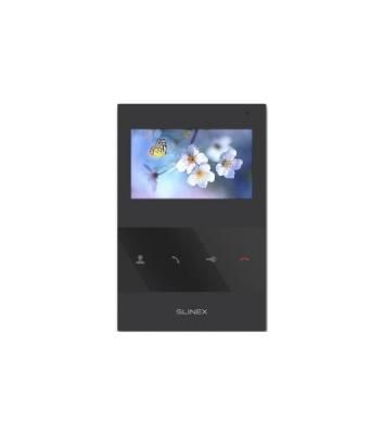 Монитор LCD 4.3" IP DOORPHONE SQ-04 BLACK SLINEX черный