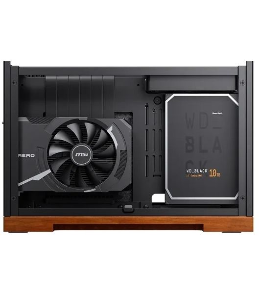 Корпус Jonsbo T9 Black, Mini-ITX, чёрный