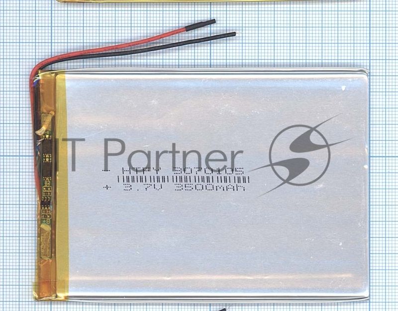 Аккумулятор Li-Pol (батарея) 3x70x105 мм 2pin 3.7V/3500mAh