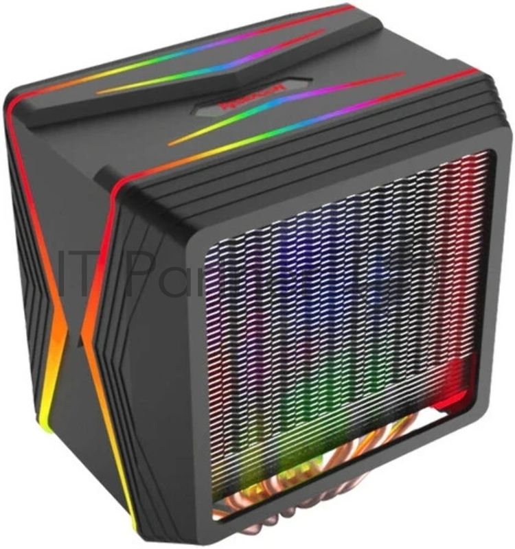 Кулер Redragon Hodur Dual-tower черный 120мм алюминий+медь 1800rpm 32,6db 200W 160мм